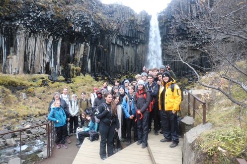 Haut-Lac students visit Iceland