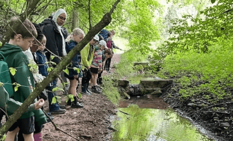 Geography fieldwork at Haut-Lac School