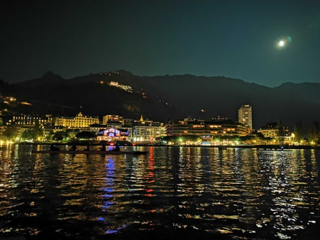 Montreux by night