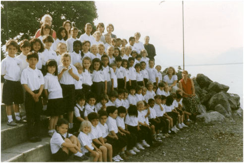 Premières photos scolaires de Haut-Lac