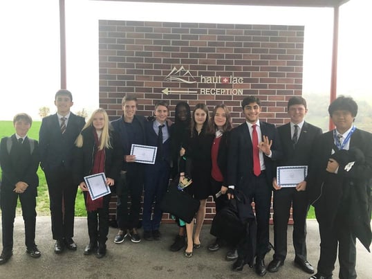 Haut-Lac MUN Delegates