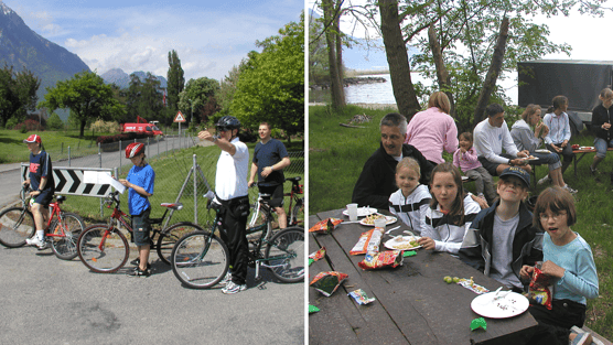 Haut-Lac School cycles in the Swiss Riviera