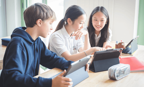 IBMYP students at Haut-Lac School