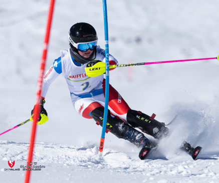 Haut-Lac School student-athlete competing